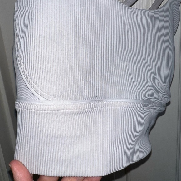 Lululemon 🍋 Energy Longline Bra Ribbed Luxtreme Size 6 - Picture 6 of 12